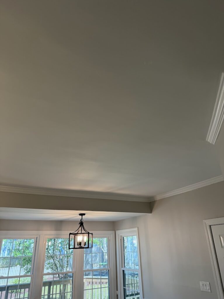 After: Water can really cause havoc! — Drywall Repair in Cary, NC