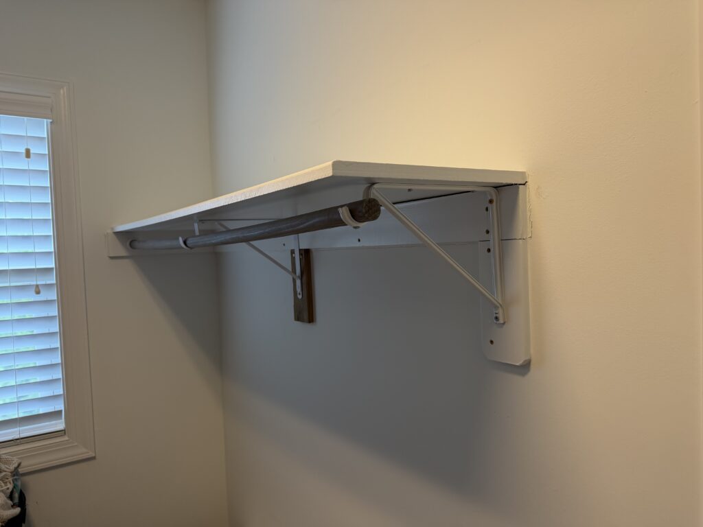 After: Shelf and Rack Repair Master Closet — Carpentry in Apex, NC